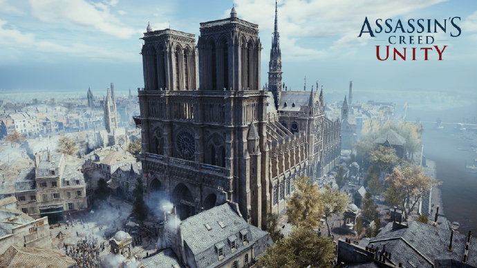育碧为巴黎圣母院捐款50W欧 玩家一周内免费领取《刺客信条：大革命》