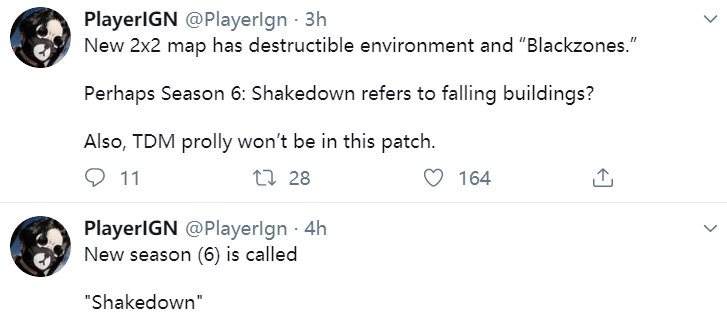 PlayerIGN：新地图名为“Shakedown“，整体为废墟场景