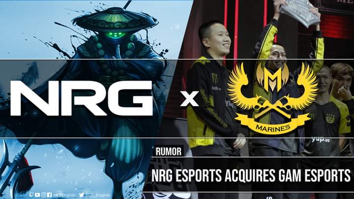 越南媒体：流言称NRG已经收购了GAM英雄联盟分部